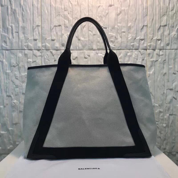 BALENCIAG巴黎世家 專櫃最新系列 升級版 定制原版麻帆布面料 米白色購物袋  BL1549